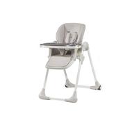 Kinderkraft Chaise haute enfant Yummy – Pliable, réglable, nettoyage facile – Gris
