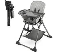 Chaise haute grise pour bébé