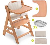 Chaise haute Hauck Alpha Move Nature - dans un lot économique comprenant