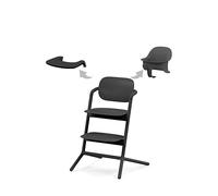 Cybex Chaise haute Lemo 2 – Ensemble 3 en 1 (baby set + plateau) – Stunning Black