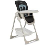 Chaise haute MoMi GOJO pour bébés et enfants de 6 à 36 mois (poids corporel max. 15 kg), pliable, harnais de sécurité 5 points, avec plateau et roulettes.