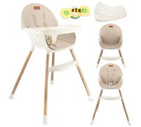 Chaise haute MoMi REKI beige