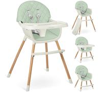 Chaise haute Nukido Lilo Menthe
