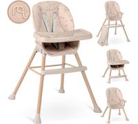 Chaise haute Nukido Tilo beige