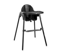 Chaise haute plateau amovible Pesto Noir