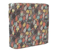Chaise Haute Portable Réhausseur Ajustable Coussin de Siège, Chickwin Feuille Confortable Souple et Eponge pour Repas Eveil Voyage Bébé Bambin Enfant Infantile (Chouette,32x32x8cm)