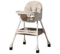 Chaise Haute Pour Bébé Chaise Haute Pliable et Réglable | Design Pliable Pour Siège Sauteur, Rehausseur, Bercette, En Extérieur, , Plage, Cuisine, Camping Et Restaurant Pour Enfant