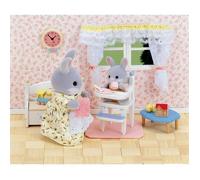 Chaise Haute Pour Bébé - SYLVANIAN FAMILIES - Nouveau Design - Garçon et Fille - A partir de 3 ans