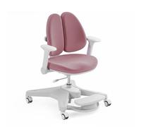 Chaise haute pour enfants HOKO, réglable en hauteur, pour les enfants à partir de 6 ans, avec de nombreuses fonctions de réglage, un repose-pieds, un dossier en forme de papillon, des roulettes, de co