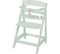 Chaise haute pour escalier « Sit Up Flex » de roba, évolutive jusqu'à la chaise pour adolescent, bois laqué menthe