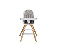 Chaise haute Schardt Holly avec coussin d'assise gris