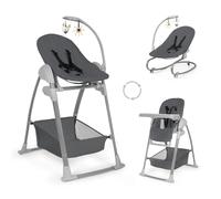 Hauck Chaise Haute Sit N Relax 3en1 – Évolutive dès naissance jusqu'à 15 kg, Pliable – Beige
