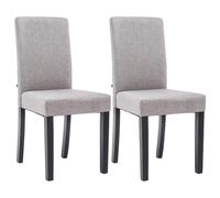 Chaise Ina tissu noir