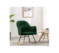 Chaise interieur non empilable non pliable en bois H. 84 cm vert