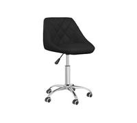 VidaXL - Chaise pivotante - Similicuir Noir