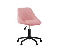 Chaise interieur non pliable en plastique H. 67.5 cm rose