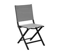 Chaise de jardin pliante aluminium et toile - Théma
