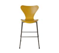 Chaise Junior Fritz Hansen Série 7 Jaune Brûlé