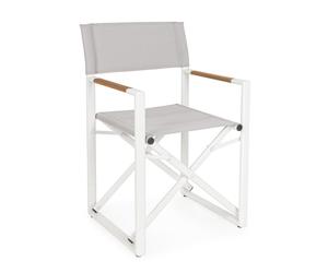 Chaise Lagun Director Blanc Yk11