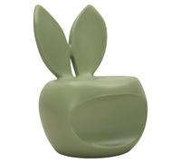 Chaise Lapin Vert En Polyéthylène Cm 57X55X79 - Chaise Moderne D'Intérieur Et D'Extérieur Au Design Original Et Créatif - Collection Lapin
