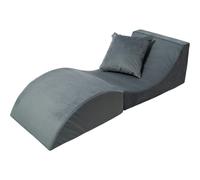 Velinda Canapé Pliant Confortable et Relaxant 3 en 1 Pouf Table