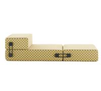 Chaise longue/canapé/fauteuil d'extérieur Trix Obi Check Kartell Jaune - KARTELL 6047 OBI OY