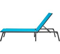 Chaise longue Chaise longue d'extérieur avec 5 positions réglables