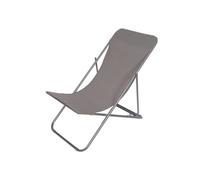 Chaise longue chilienne en texaline pliante SETUBALTaupe