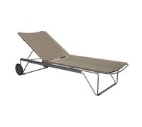Houe - Transat inclinable à roulettes Beige