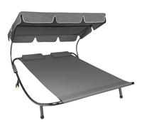 Chaise longue de jardin tectake® pour 2 personnes