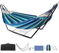 Chaise longue de plage en coton, siège confortable, sac de voyage, cordes blanches, crochets pour chaises longues d'extérieur