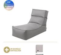 Chaise longue d'extérieur Blomus -STAY- avec housse de protection Stone offerte