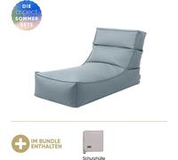Chaise longue d'extérieur Blomus -STAY- taille L avec housse de protection Ocean offerte