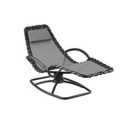 Chaise longue ergonomique TOULON - gris, par pièce