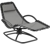 Chaise longue ergonomique TOULON - gris, par pièce