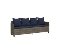 Chaise longue GENERIQUE - Lot de 1 - Rotin - L. 200 cm - Résistant UV