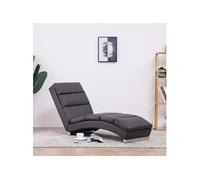 Chaise longue Gris Similicuir