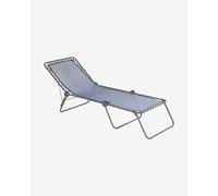 Chaise longue Lafuma Mobilier Siesta L bleu lointain