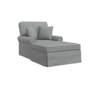 Chaise longue Lot de 1 GENERIQUE en panneaux de particules non pliable H. 91 cm L. 91 cm