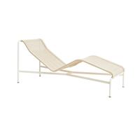 HAY Chaise longue Palissade Cord Cream white