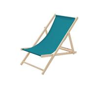Chaise Longue Pliante Chilienne en Bois de Pin, Vert Foncé, Dossier Réglable,
