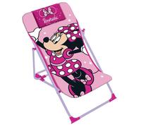 Arditex Disney Minnie Mouse Folding Lounger Rose Enfants