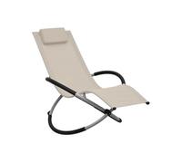 vidaXL Bain de soleil pour enfants Acier Crème