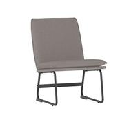 Chaise longue Taupe 52x75x76 cm Tissu