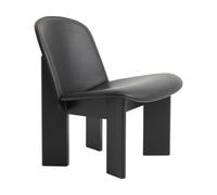 Chaise lounge Chisel rembourré water based lacquered