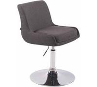 Chaise Lounge Club en Tissu - Siège Gris foncé Gris foncé
