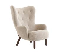 Chaise lounge structure noyer Petra VB3 WxHxD 80x99x91cm
