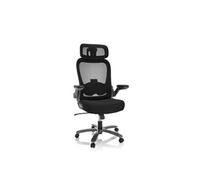 INSTRUCTOR T I PRO tissu/tissu maille - Siège pivotant XXL Noir