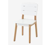 Chaise maternelle outdoor/indoor Tropicool blanc TU