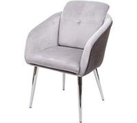 Chaise mendler en plastique non empilable non pliable H. 88 cm interieur gris Gris G